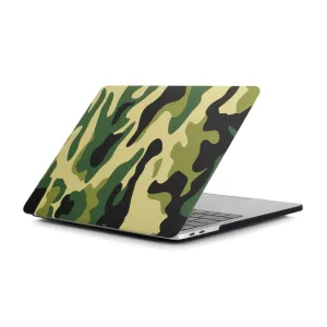 MacBook Pro 13 Touchbar pattern printing protective case - Camouflage Pattern / Green