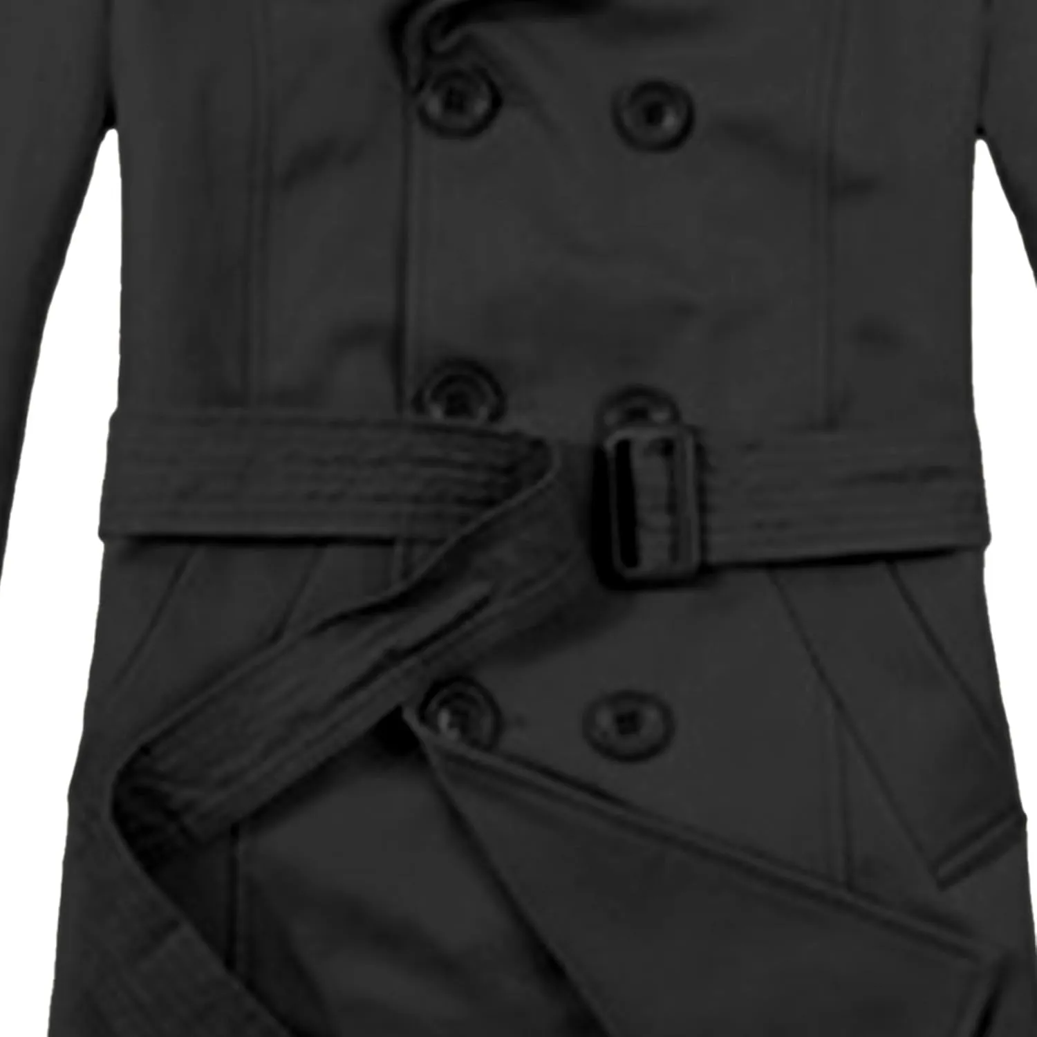 Men Classic Wool Length Jacket Double Breasted Slim Fit Trench Coat Mid Long Casual Business Peacoat