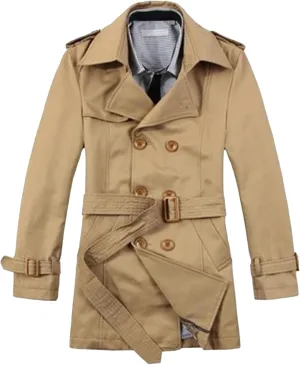 Men Classic Wool Length Jacket Double Breasted Slim Fit Trench Coat Mid Long Casual Business Peacoat