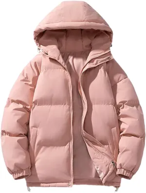 Men Winter Cotton-Padded Coats Men Outdoor Hooded Puffer Jackets Casual Windbreaker Thick Warm Parkas