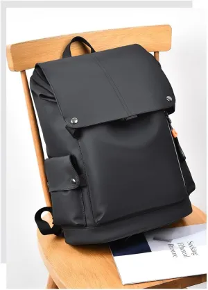 Men's Business Backpack - Water-Resistant Large Capacity Travel Laptop Backpack for Business Trips