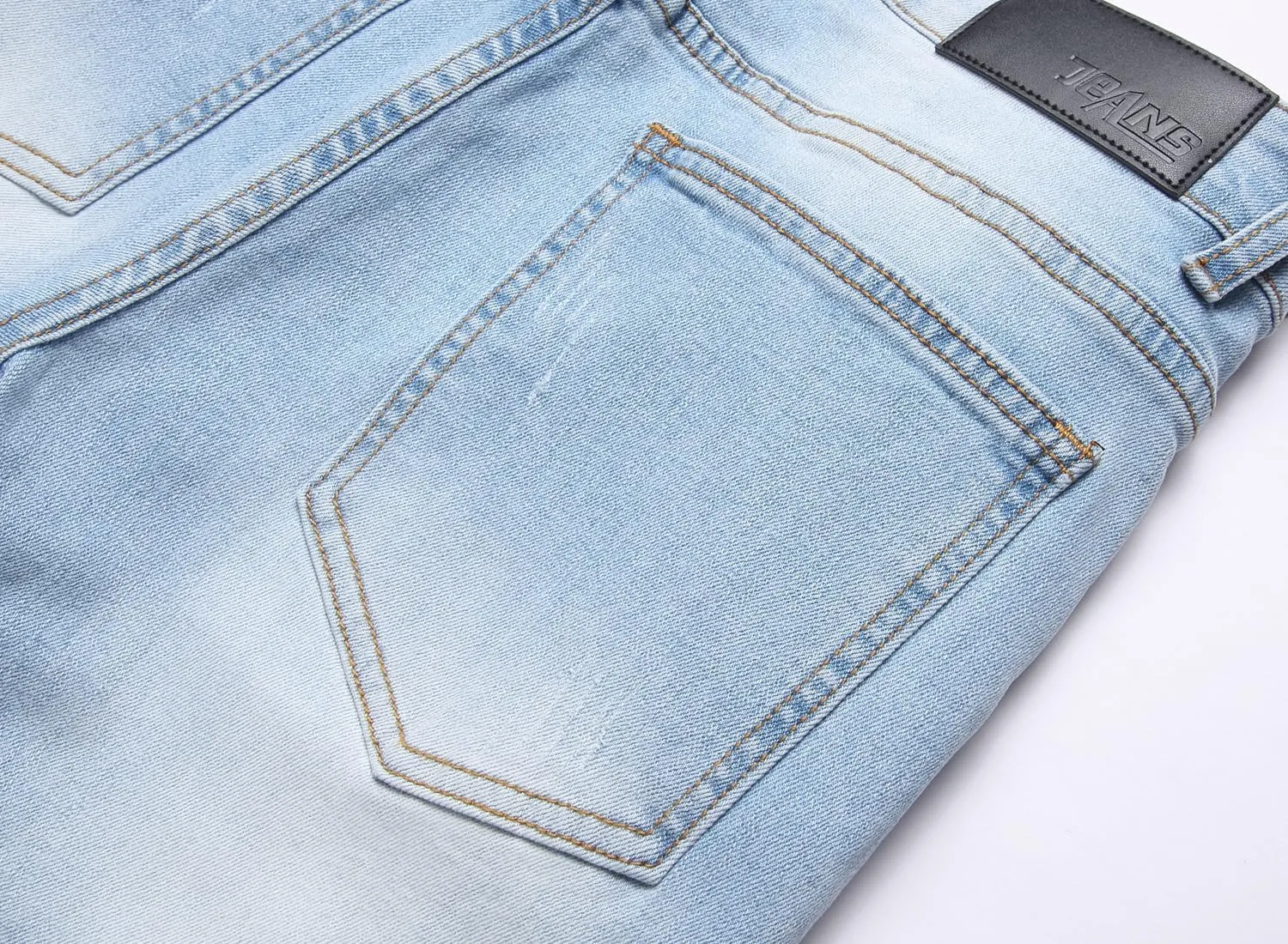 Men's Distressed Ripped Slim Fit Denim Jeans Pants