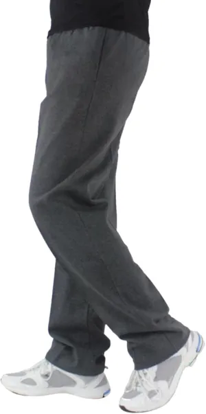 Men's Linen Harem Pants, Casual Loose Drawstring Elastic Waist Sweatpant, Outdoor Baggy Hiking Jogger Trousers Pockets