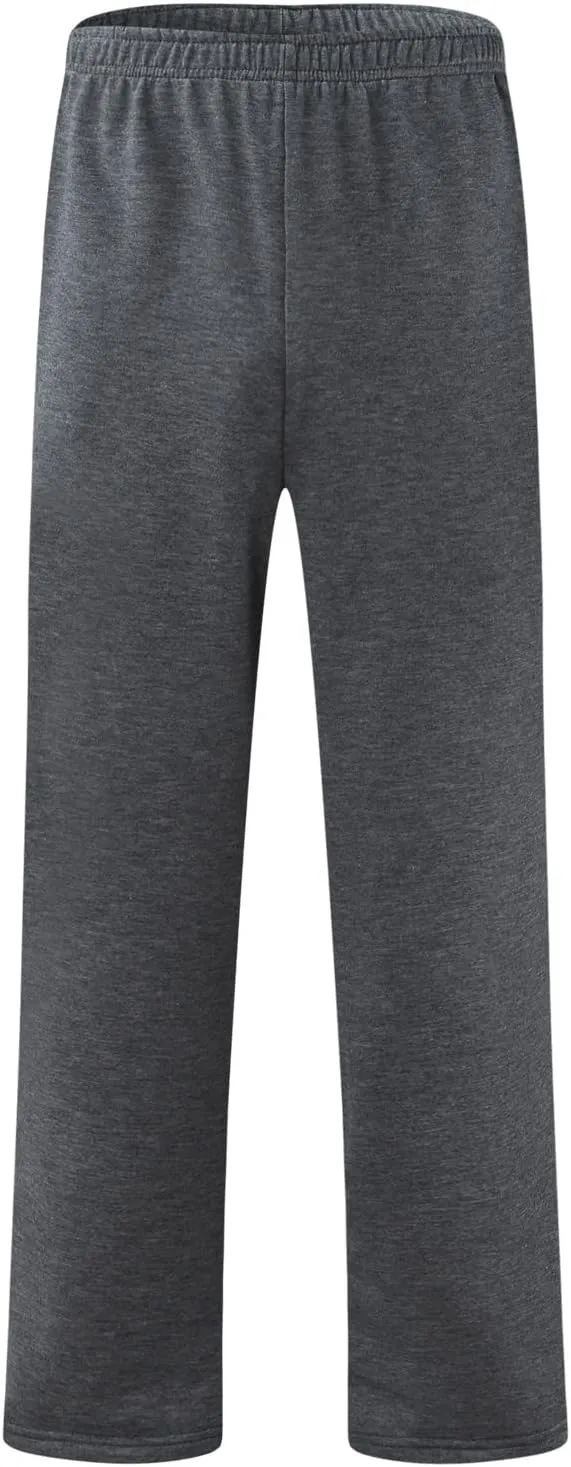 Men's Linen Harem Pants, Casual Loose Drawstring Elastic Waist Sweatpant, Outdoor Baggy Hiking Jogger Trousers Pockets