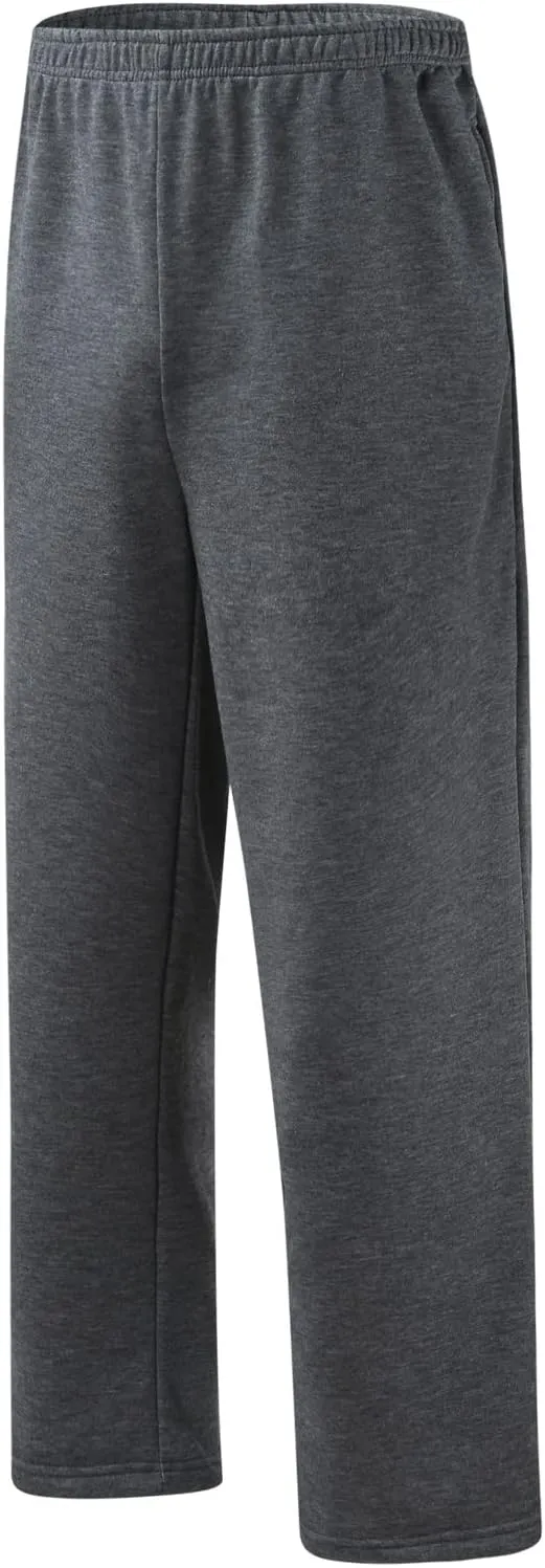 Men's Linen Harem Pants, Casual Loose Drawstring Elastic Waist Sweatpant, Outdoor Baggy Hiking Jogger Trousers Pockets