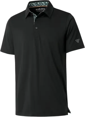 Mens Polo Shirts Short and Long Sleeve Casual Solid Stylish Dry Fit Performance Designed Collared Golf Polo Shirts for Men