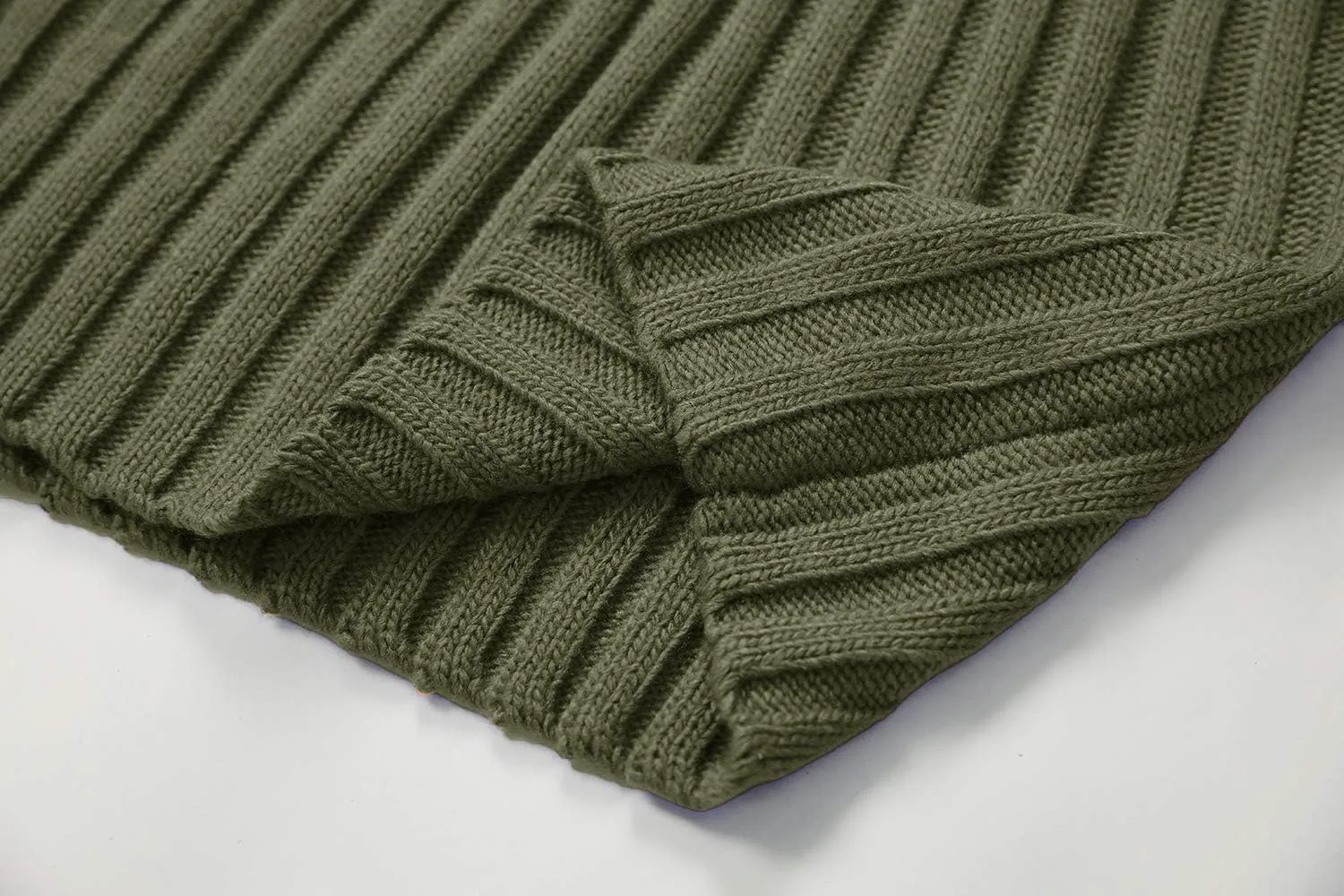 Mens Sweaters Turtleneck Cable Knitted Pullover Long Sleeve Slim Fit Chunky Casual Fall Winter Warm Cardigans