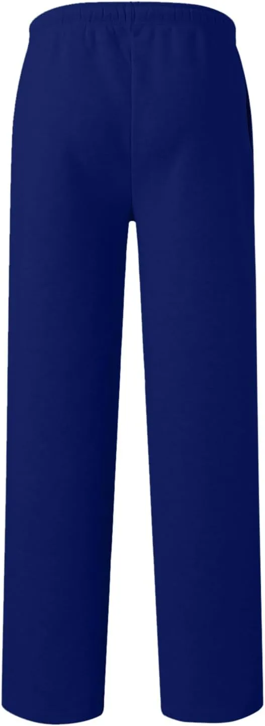 Men's Waffle Joggers, Lightweight Drawstring Casual Bottom Sweatpants, Straight Leg Slim Jogger Sweatpants with Pockets