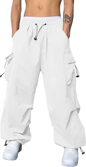 Men's Work Pants Loose Big Wide Leg Trousers Side Pockets 4 Pockets Casual Sports Trousers Sweatpants for Men