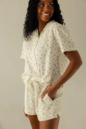Middle Of The Night Button Blouse