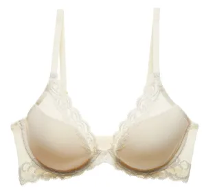 Natori Feathers Contour Plunge Bra, Moonlight