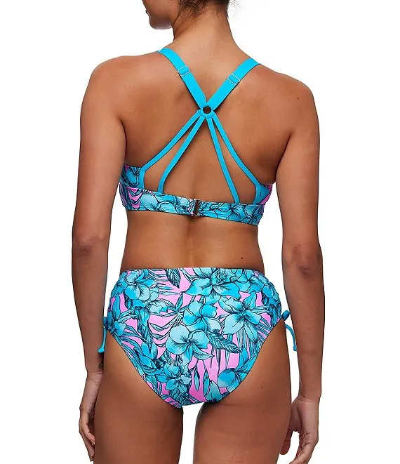 Next Luau 25min Sports Bra Bikini Top