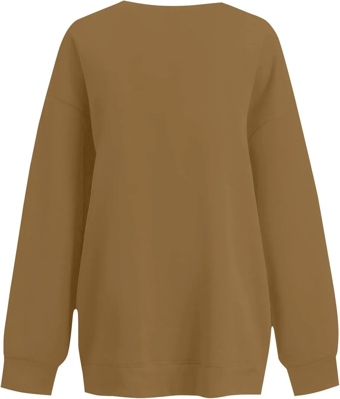 Oversized Sweatshirt for Women Crewneck Fleece Pullover Sweaters Loose Fit Plus Size Hoodie Comfy Fall Winter Tops