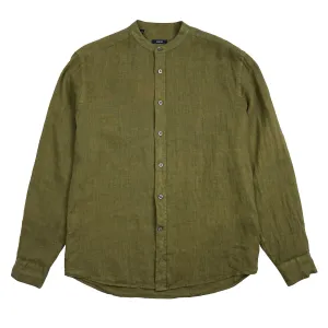 Palm Desert Khaki Linen Button Up