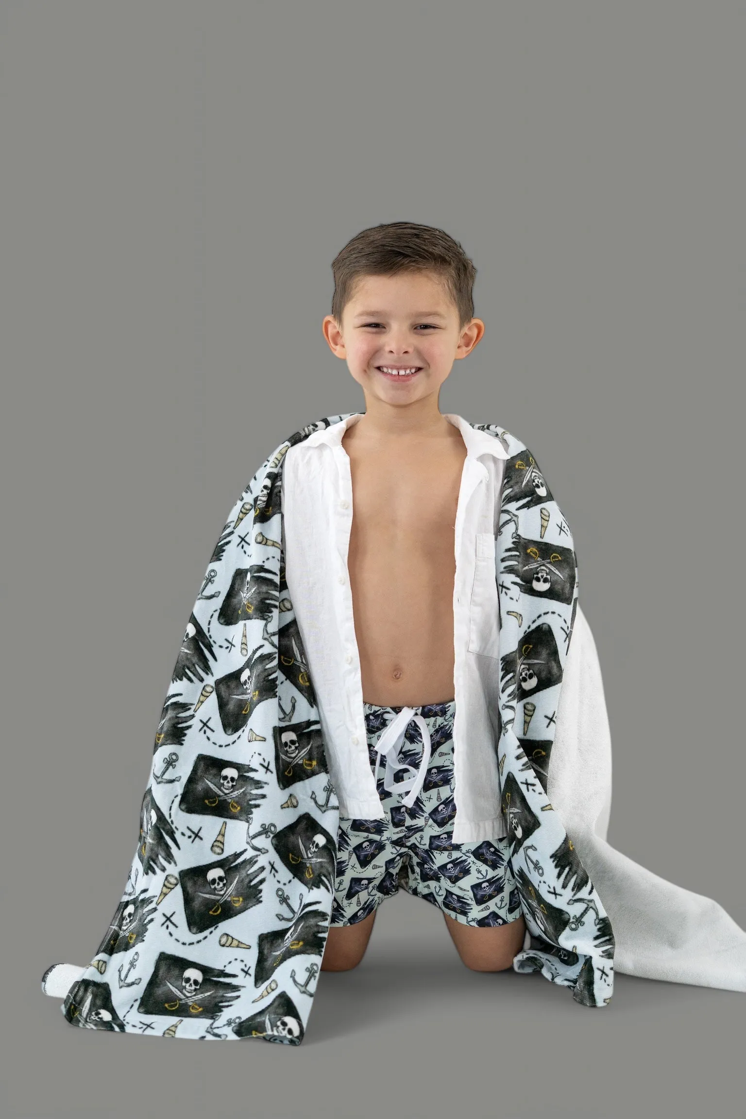 PIRATE CREW BOY'S DREAM SWIM TRUNKS