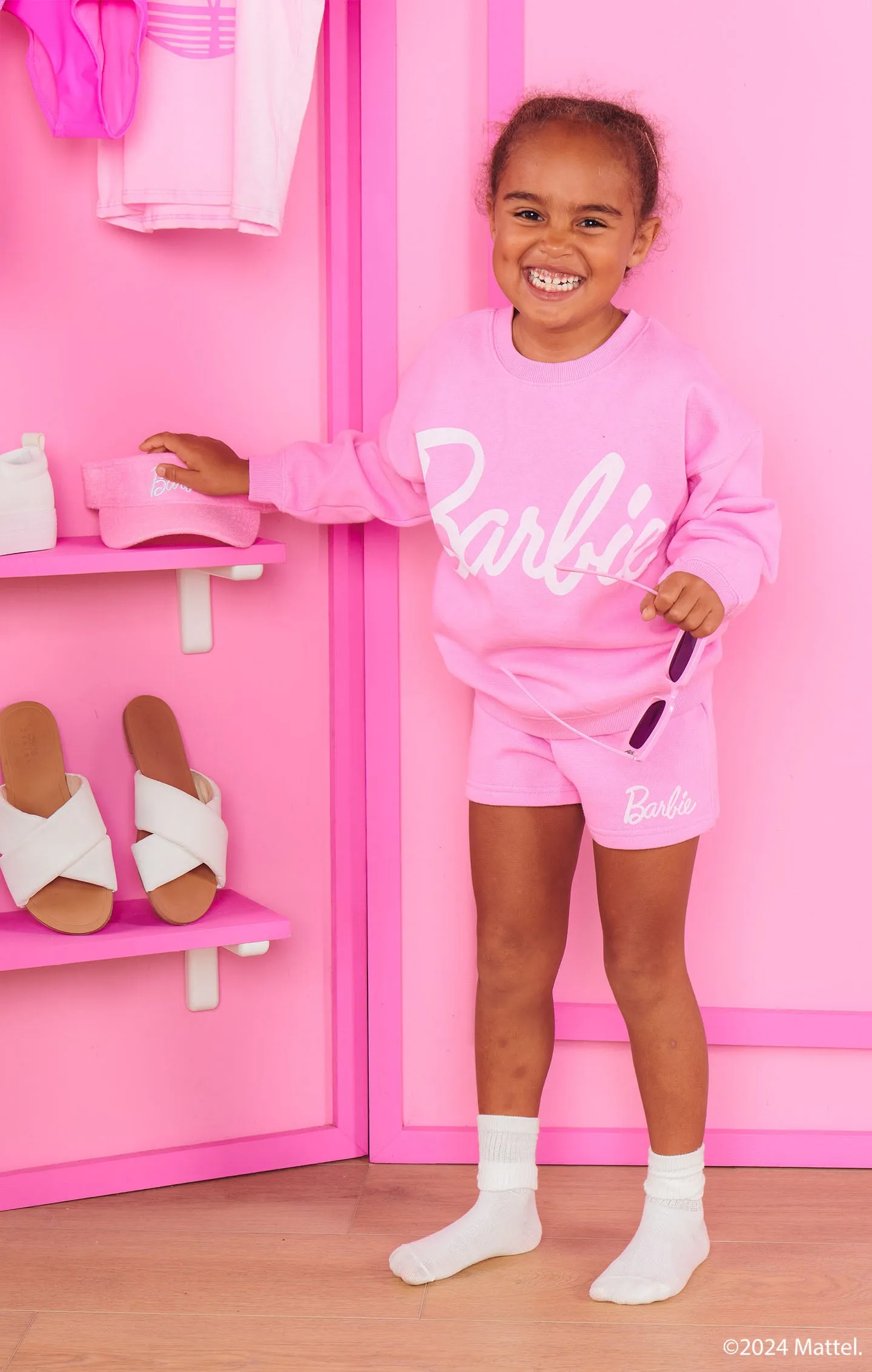 Playdate Sweat Shorts ~ Lil Barbie™ Graphic