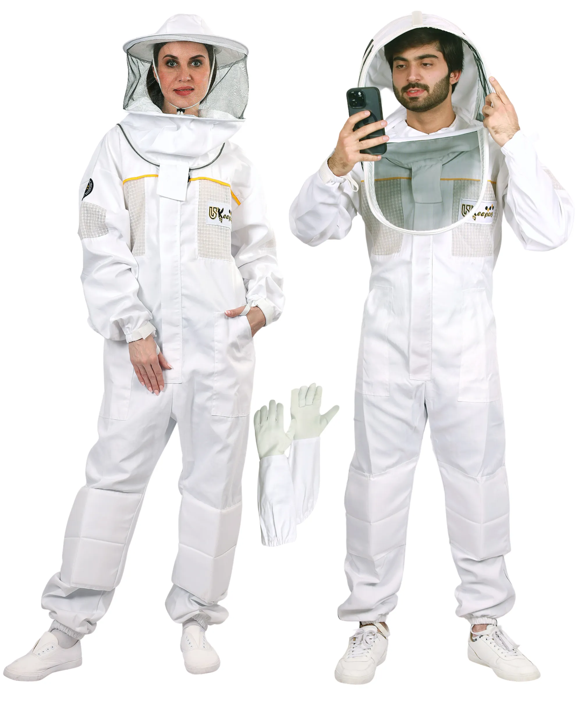Premium Beekeeper Suits Semi Ventilated Bee keeper Protective Gear