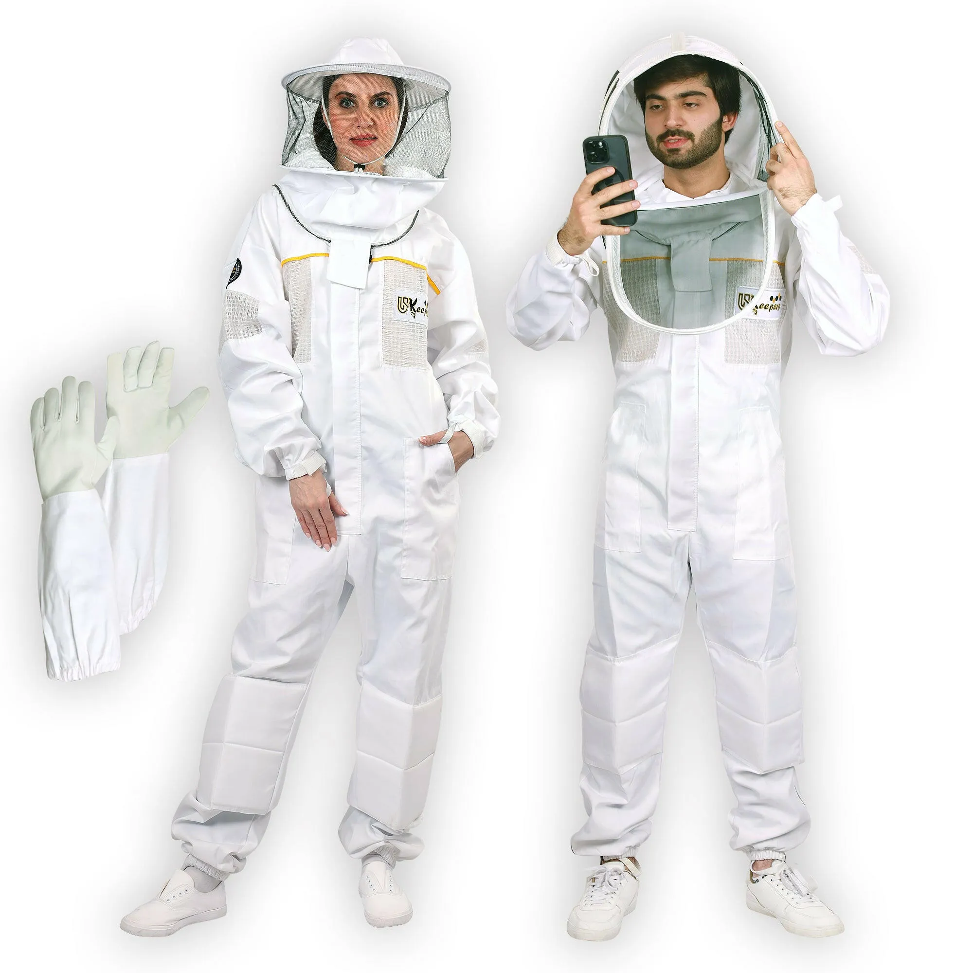 Premium Beekeeper Suits Semi Ventilated Bee keeper Protective Gear