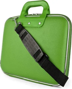 Professional 15-Inch Laptop Messenger Bag  Slim, Water-Resistant Briefcase with Padded Compartments Compatible With Macbook