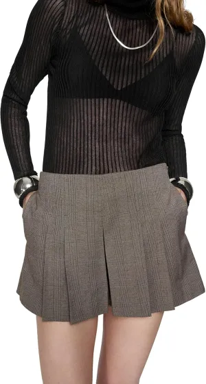 Rebecca Minkoff Women's Carson Pleated Skort