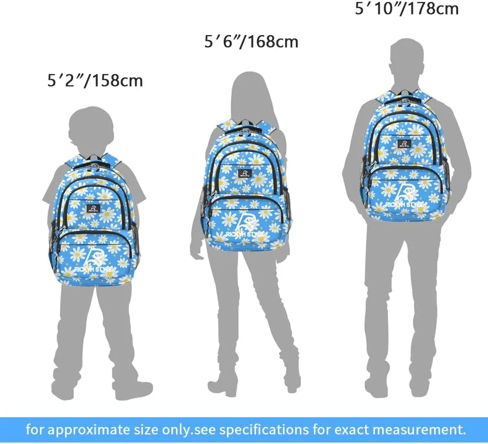 rickyh style Lightweight Elementary School Bag Durable Backpack Student Kids School Bag Waterproof