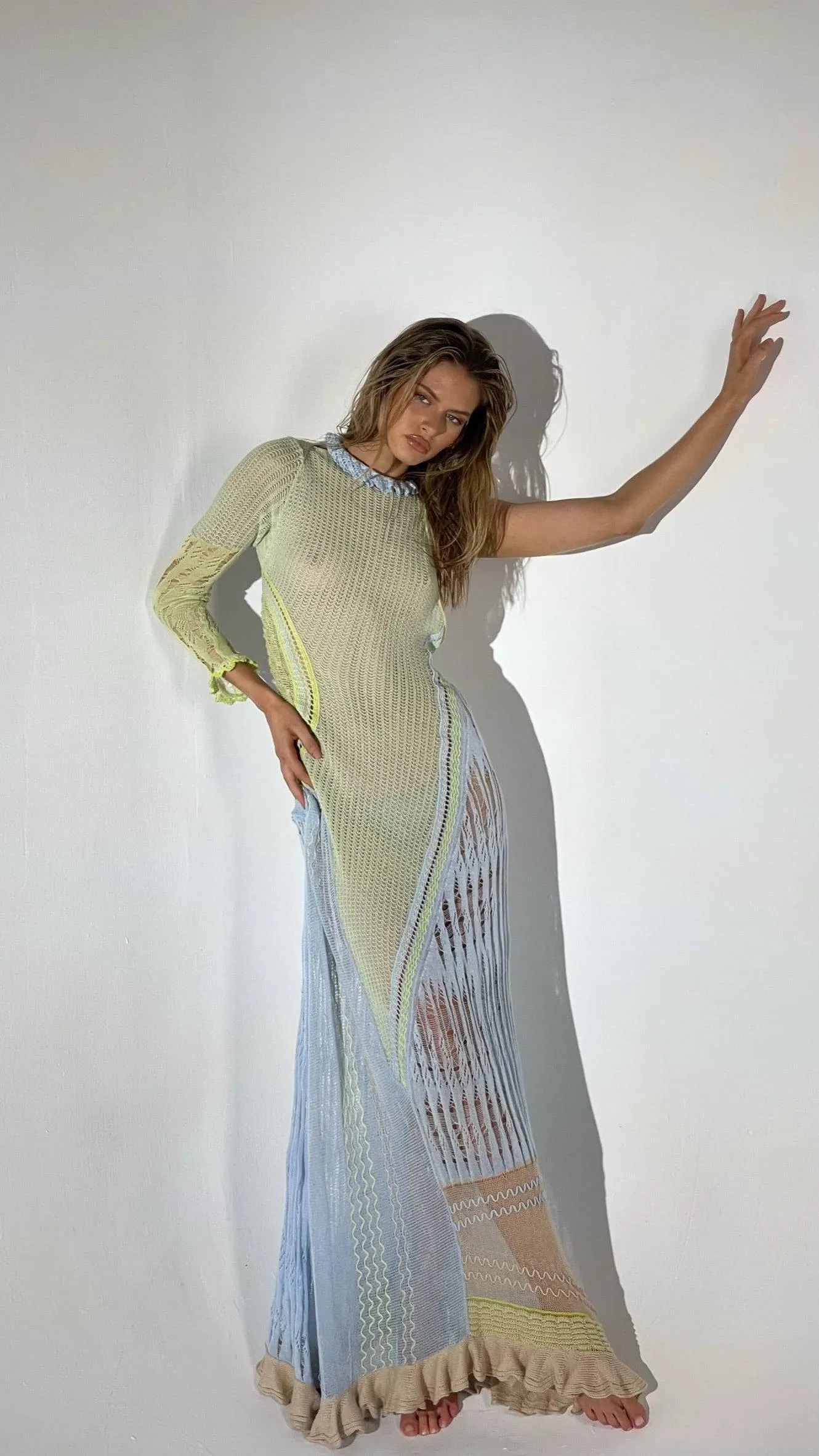 Roberta Einer - Bianca Maxi Dress in Blue