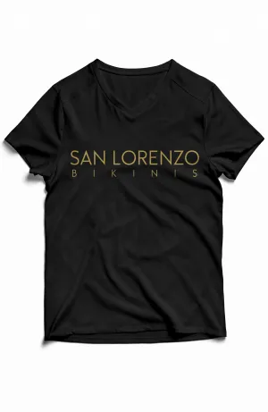 San Lorenzo Classic V-neck Black