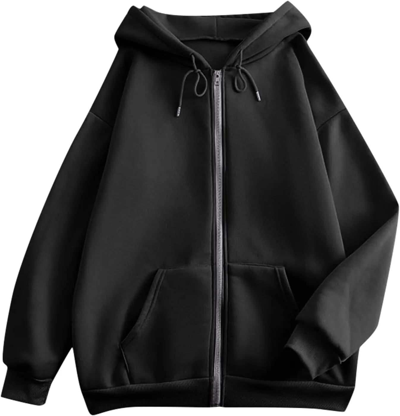 SGASY Womens Zip Up Hoodies Sweatshirt Fleece Jackets 2024 Fall Fashion Outfits Winter Clothes Soft Zip Up Hoodie Women