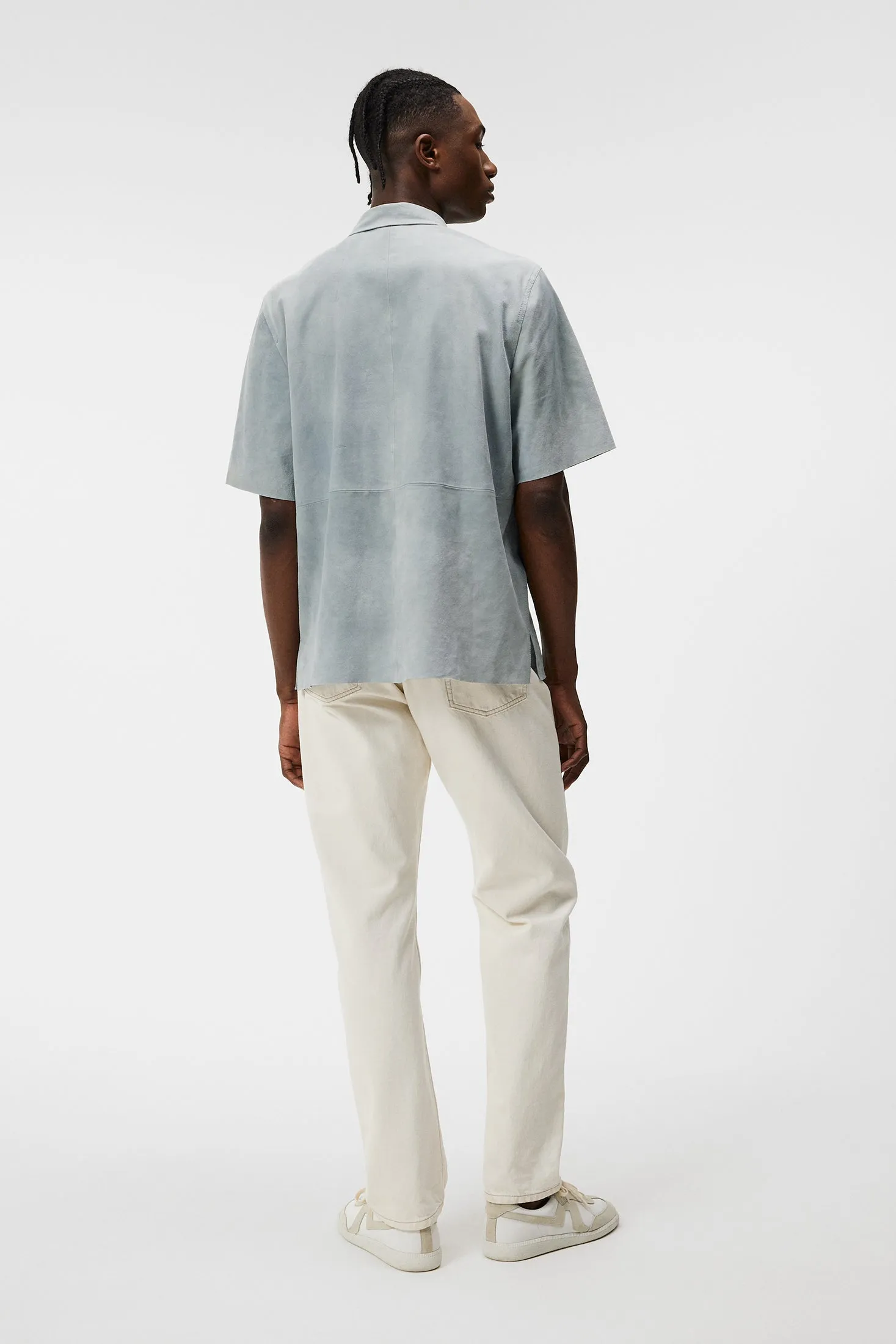 Shorty SS Suede Shirt / Dream Blue