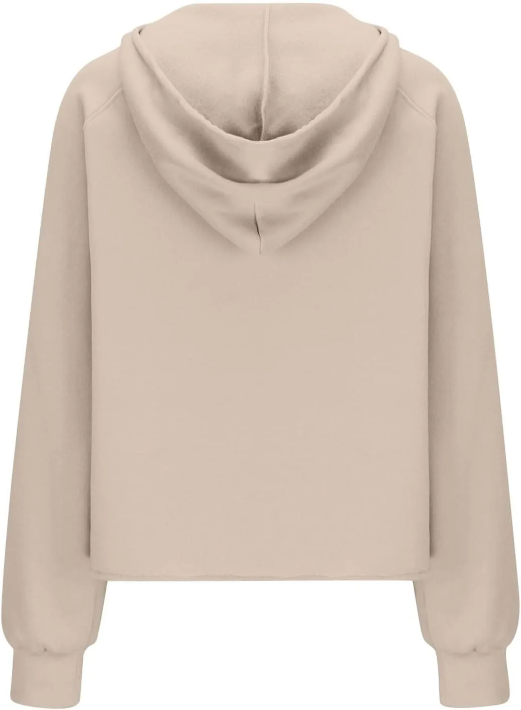 SMIDOW Scuba Dupes Sweatshirt For Women Fashion 2023 Half Zip Up Hoodies Casual Loose Cropped 1/4 Zip Pullover Tops