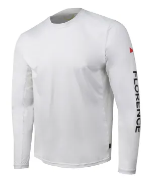 SUN PRO LONG SLEEVE UPF SHIRT - WHITE 24'