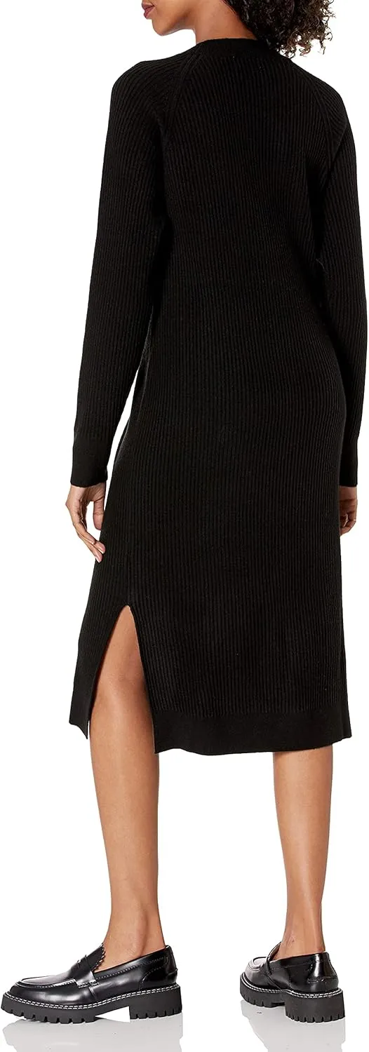 The Drop Women's Renata Rib Midi Dress