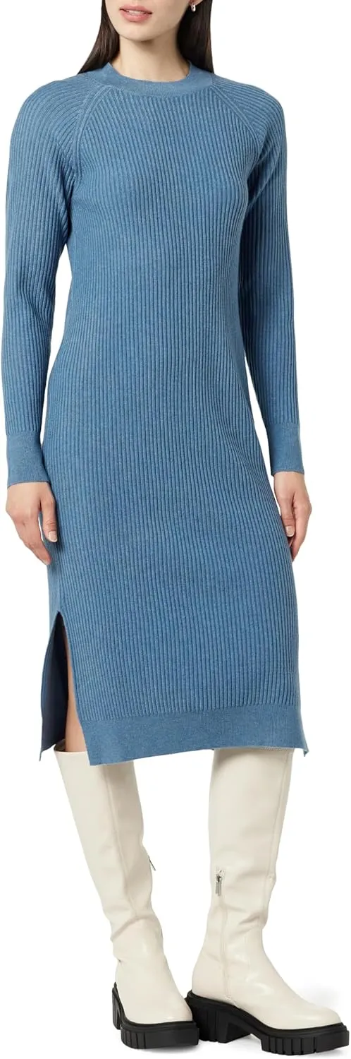 The Drop Women's Renata Rib Midi Dress