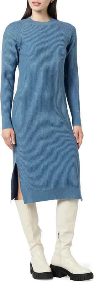 The Drop Women's Renata Rib Midi Dress