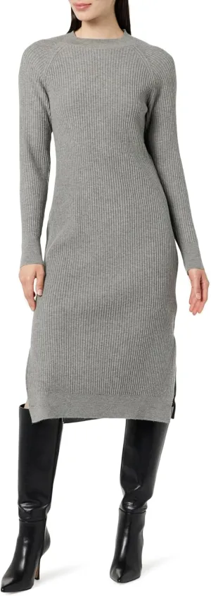 The Drop Women's Renata Rib Midi Dress
