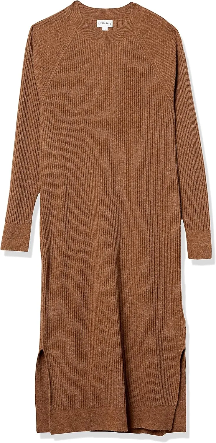 The Drop Women's Renata Rib Midi Dress