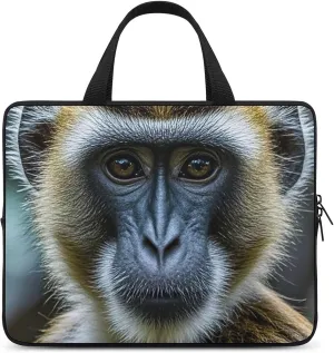 The Silent Monkey Laptop Bag Durable Laptop Sleeve Water-Resistant Notebook Bag for Computer Or Tablet