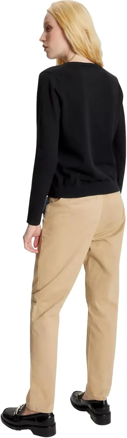 TOMMY HILFIGER Women's Solid Cardigan Sweater with Regular Buttons Collection 2025