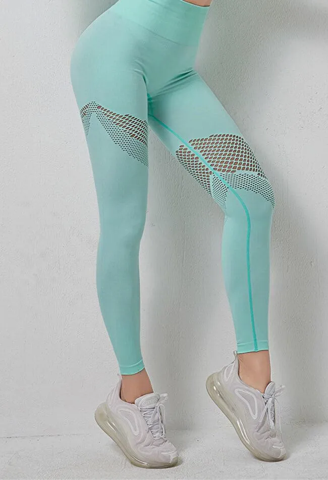 Training Butt lift Seamless Legging -  Soldier