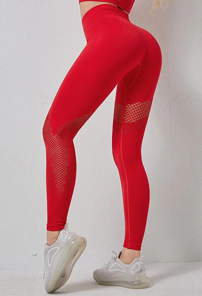 Training Butt lift Seamless Legging -  Soldier