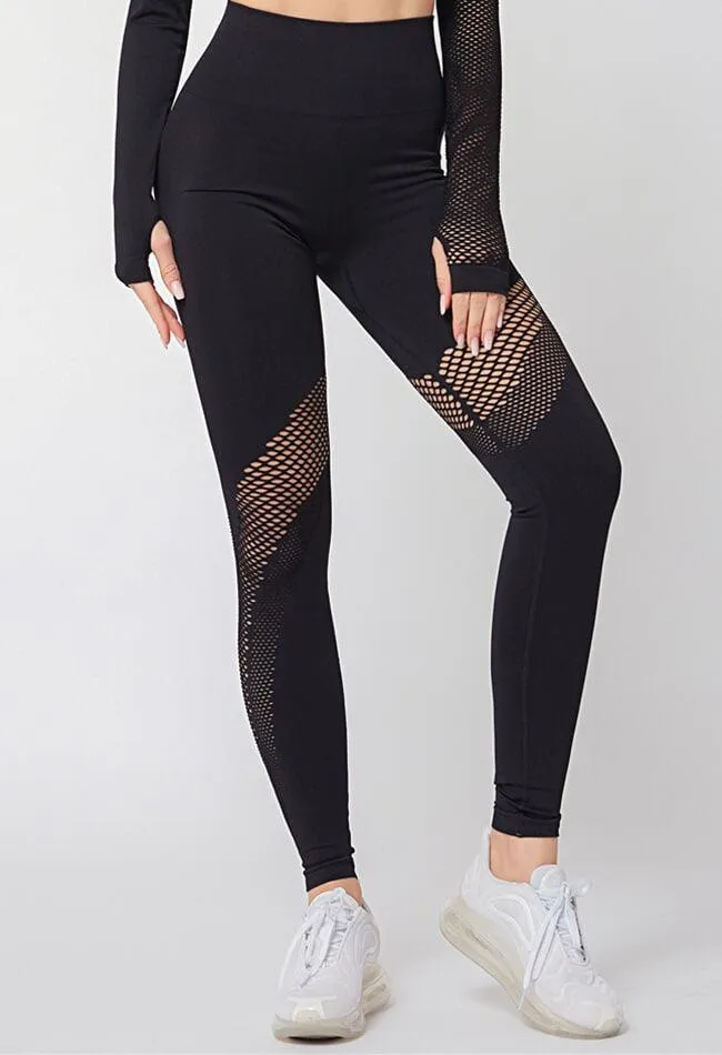 Training Butt lift Seamless Legging -  Soldier