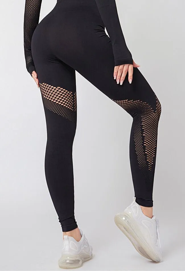 Training Butt lift Seamless Legging -  Soldier