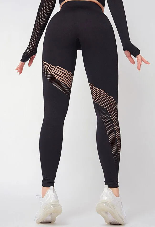 Training Butt lift Seamless Legging -  Soldier