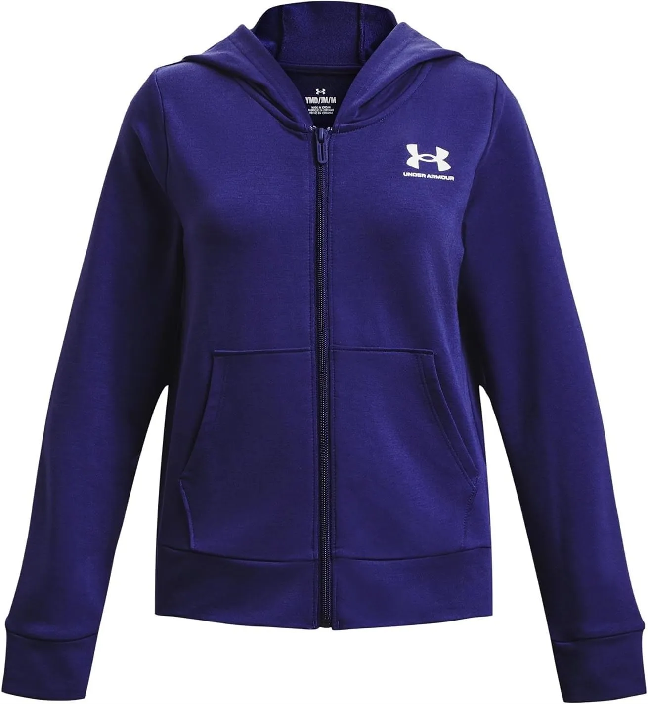 Under Armour Girls' Rival Terry Full Zip Hoodie