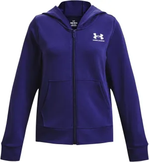 Under Armour Girls' Rival Terry Full Zip Hoodie