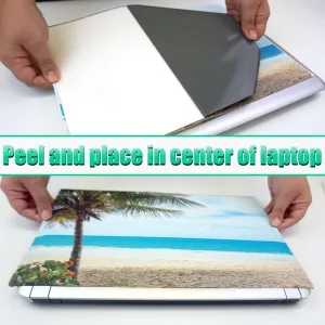 Universal 15" Laptop Skin -Namaste | Protective, Durable, and Unique Vinyl Decal wrap Cover