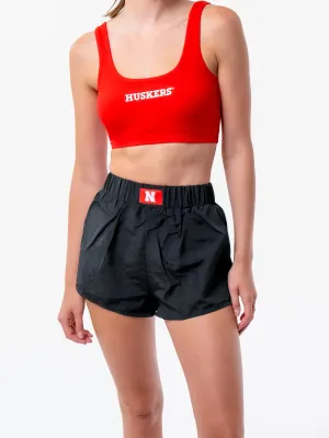University of Nebraska - The Court Short - Black