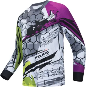Weimostar Cycling Shirts Men's Mountain Bike Motocross Clothing Long Sleeve MTB T-Shirt