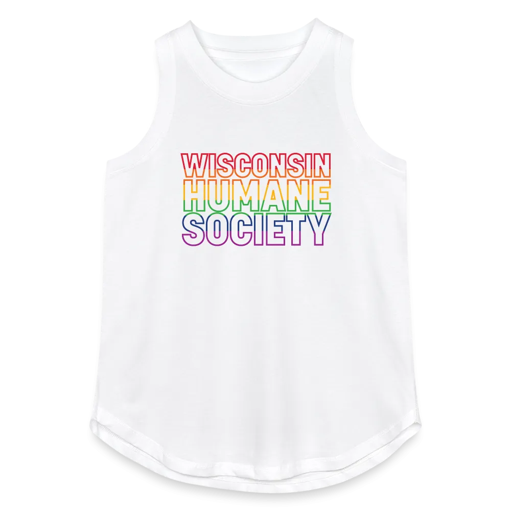WHS Pride Rainbow Contoured Relaxed Tank Top