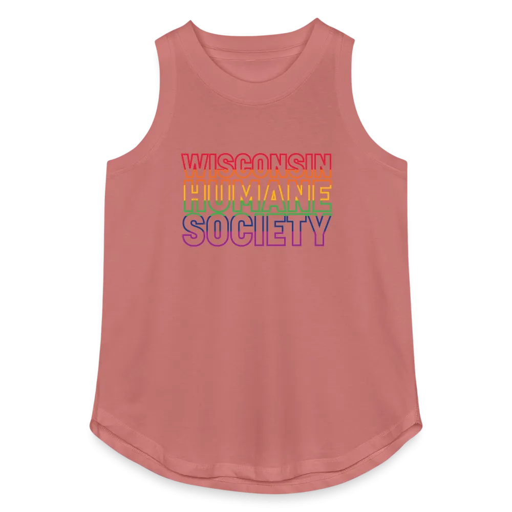 WHS Pride Rainbow Contoured Relaxed Tank Top